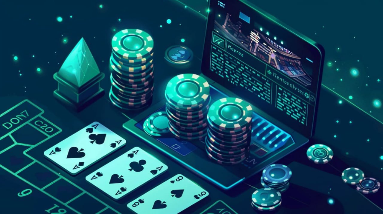 Ruang live casino dengan dealer profesional